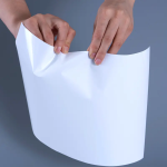 25mic Gloss PET Vinyl Film Label Materials with Acrylic Adhesive Jumbo Roll for Inkjet Printing (2)
